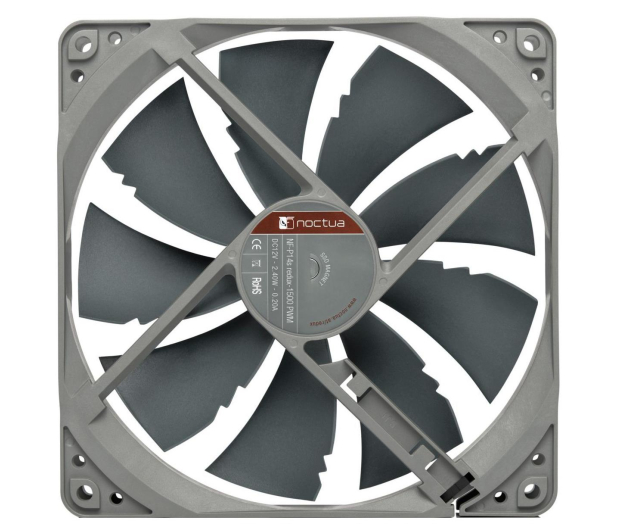 Noctua NF-P14s Redux 1500obr. PWM 140mm NF-P14s redux-1500 PWM - 745325 - zdjęcie 2